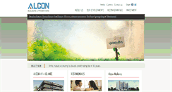 Desktop Screenshot of alconhomes.com